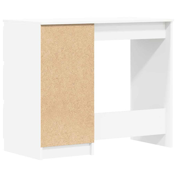Weißer Schreibtisch Lupui 90x45x76cm (Holz)