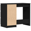 Schwarzer Schreibtisch Lupui 90x45x76cm (Holz)
