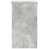 Betongrauer Schreibtisch Lupui 90x45x76cm (Holz)