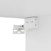 Weißes TV-Lowboard Jayde 100x30x30cm (Holz)