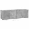 Betongraues TV-Board Jayde 100x30x30cm (Holz)