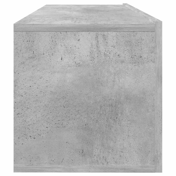 Betongraues TV-Board Jayde 100x30x30cm (Holz)