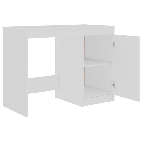 Weißer Schreibtisch Bello 100x50x76cm (Holz)
