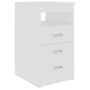 Weißer Slavita Schubladenschrank 40x50x76cm (Holz)