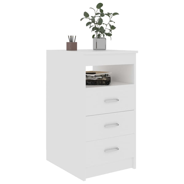 Weißer Slavita Schubladenschrank 40x50x76cm (Holz)