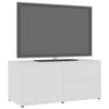 Weißes TV-Lowboard Gloria 80x34x36cm (Holz)