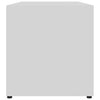 Weißes TV-Lowboard Gloria 80x34x36cm (Holz)