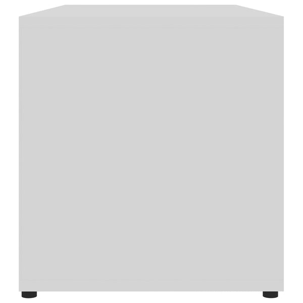 Weißes TV-Lowboard Gloria 80x34x36cm (Holz)