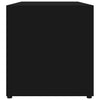 Schwarzes TV-Möbel Gloria 80x34x36cm (Holz)