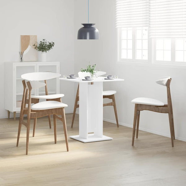 Bistrotisch Panahi, weiß, 60x60x75cm (Holz)