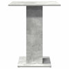 Betongrauer Bistrotisch Panahi 60x60x75cm (Holz)
