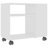 Weißer Beistelltisch Veronita 70x35x55cm (Holz)