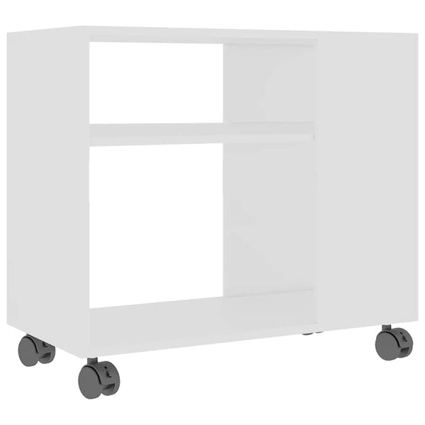 Weißer Beistelltisch Veronita 70x35x55cm (Holz)