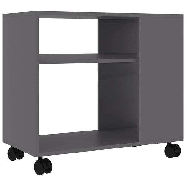 Veronita grauer Beistelltisch, Maße 70x35x55cm (Holz)