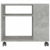 Betongrauer Beistelltisch Veronita 70x35x55cm (Holz)