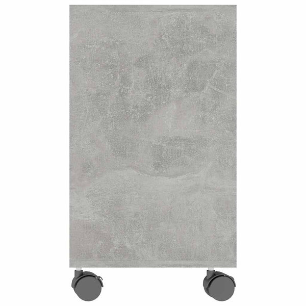 Betongrauer Beistelltisch Veronita 70x35x55cm (Holz)