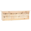 Sechs Sperlingsnisthäuser Vasca 68x15x21cm (5 Kammern)