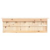 Sechs Sperlingsnisthäuser Vasca 68x15x21cm (5 Kammern)