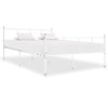 Weißes Bettgestell Samuila 120x200cm (Metall)