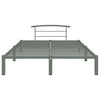 Bettrahmen Rica, grau, 160x200cm (Metall)