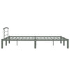 Bettrahmen Rica, grau, 160x200cm (Metall)