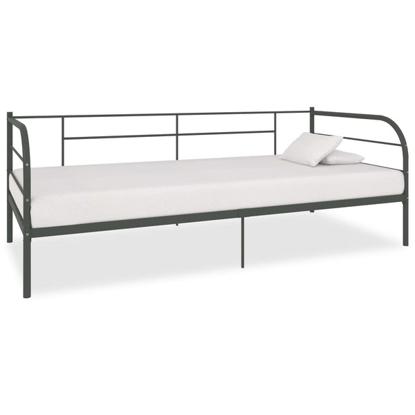 Graues Tagesbettgestell Antemir 90x200cm