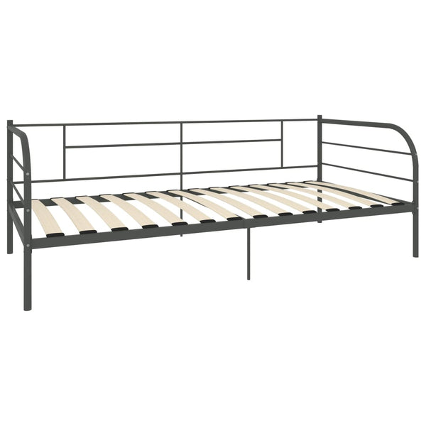 Graues Tagesbettgestell Antemir 90x200cm