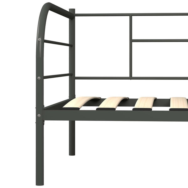 Graues Tagesbettgestell Antemir 90x200cm