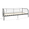 Graues Tagesbettgestell Antemir 90x200cm