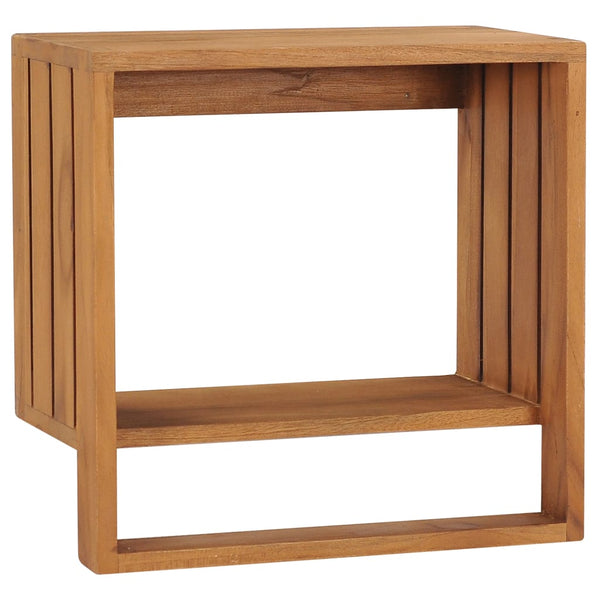 Wandmontierter Handtuchhalter Solyom 35x20x35cm (Teak)