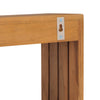 Wandmontierter Handtuchhalter Solyom 35x20x35cm (Teak)