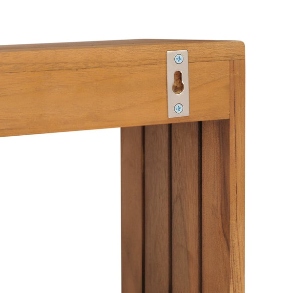 Wandmontierter Handtuchhalter Solyom 35x20x35cm (Teak)