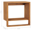 Wandmontierter Handtuchhalter Solyom 35x20x35cm (Teak)
