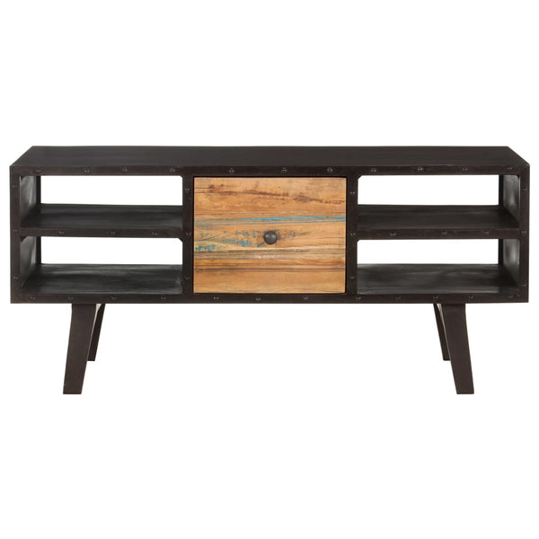 Couchtisch Tistau 100x50x45cm (recyceltes Massivholz)