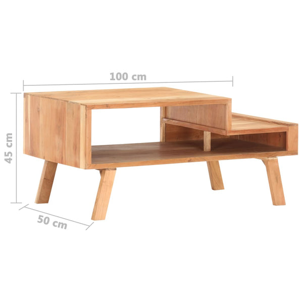 Couchtisch Seva 100x50x45cm (Akazienholz)