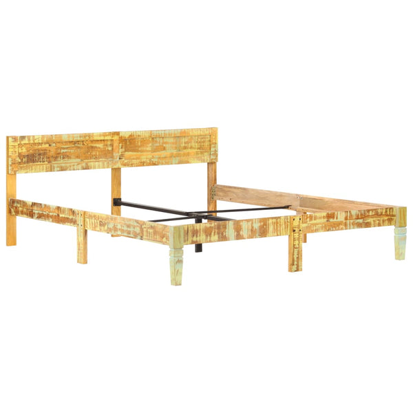 Bettrahmen Vasilache 180x200cm (recyceltes Holz)