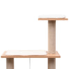 Kissan kiipeilypuu Ciocan 123cm sisal-raapimismatolla