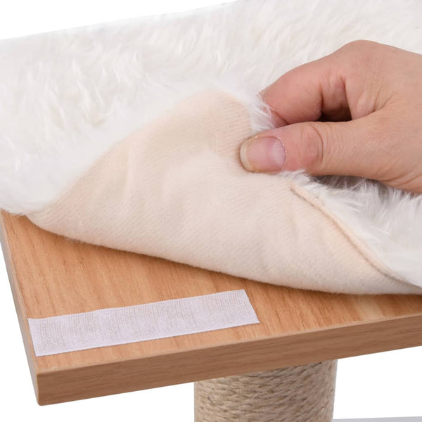 Kissan kiipeilypuu Ciocan 123cm sisal-raapimismatolla