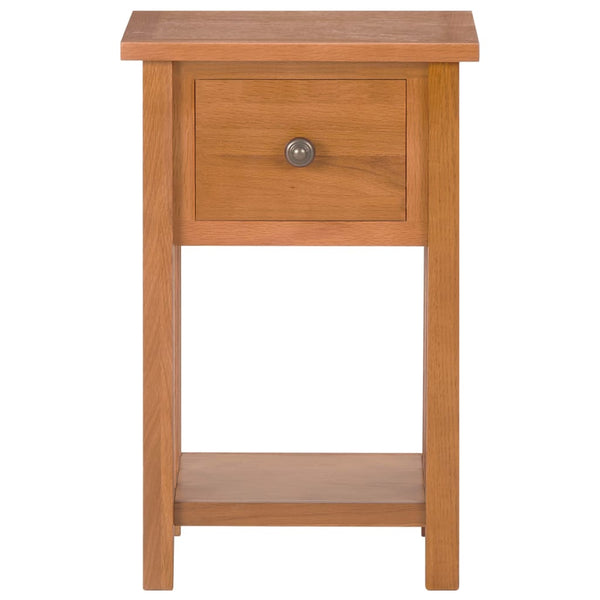 Beistelltisch mit Schublade Ratib 35x27x55cm (Eiche)