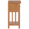 Beistelltisch mit Schublade Ratib 35x27x55cm (Eiche)