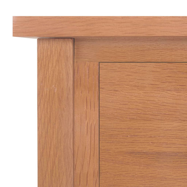 Beistelltisch mit Schublade Ratib 35x27x55cm (Eiche)