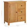 Schrank Catalyn 70x35x75cm (Eiche)