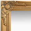 Goldner Wandspiegel Barockstil Prodmex 40x40cm