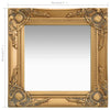 Goldner Wandspiegel Barockstil Prodmex 40x40cm