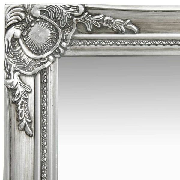 Barock Wandspiegel Silber Prodmex 40x40cm