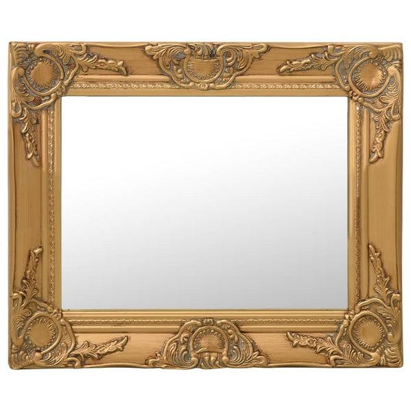 Goldener Wandspiegel Barockstil Prodmex 50x40cm