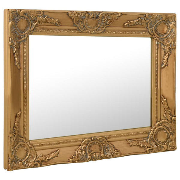 Goldener Wandspiegel Barockstil Prodmex 50x40cm