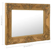 Goldener Wandspiegel Barockstil Prodmex 50x40cm