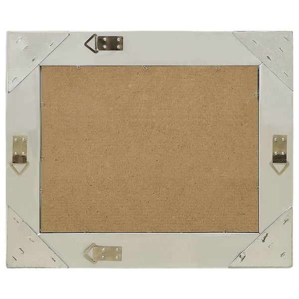 Silberner Wandspiegel im Barockstil Prodmex 50x40cm