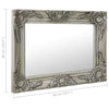Silberner Wandspiegel im Barockstil Prodmex 50x40cm
